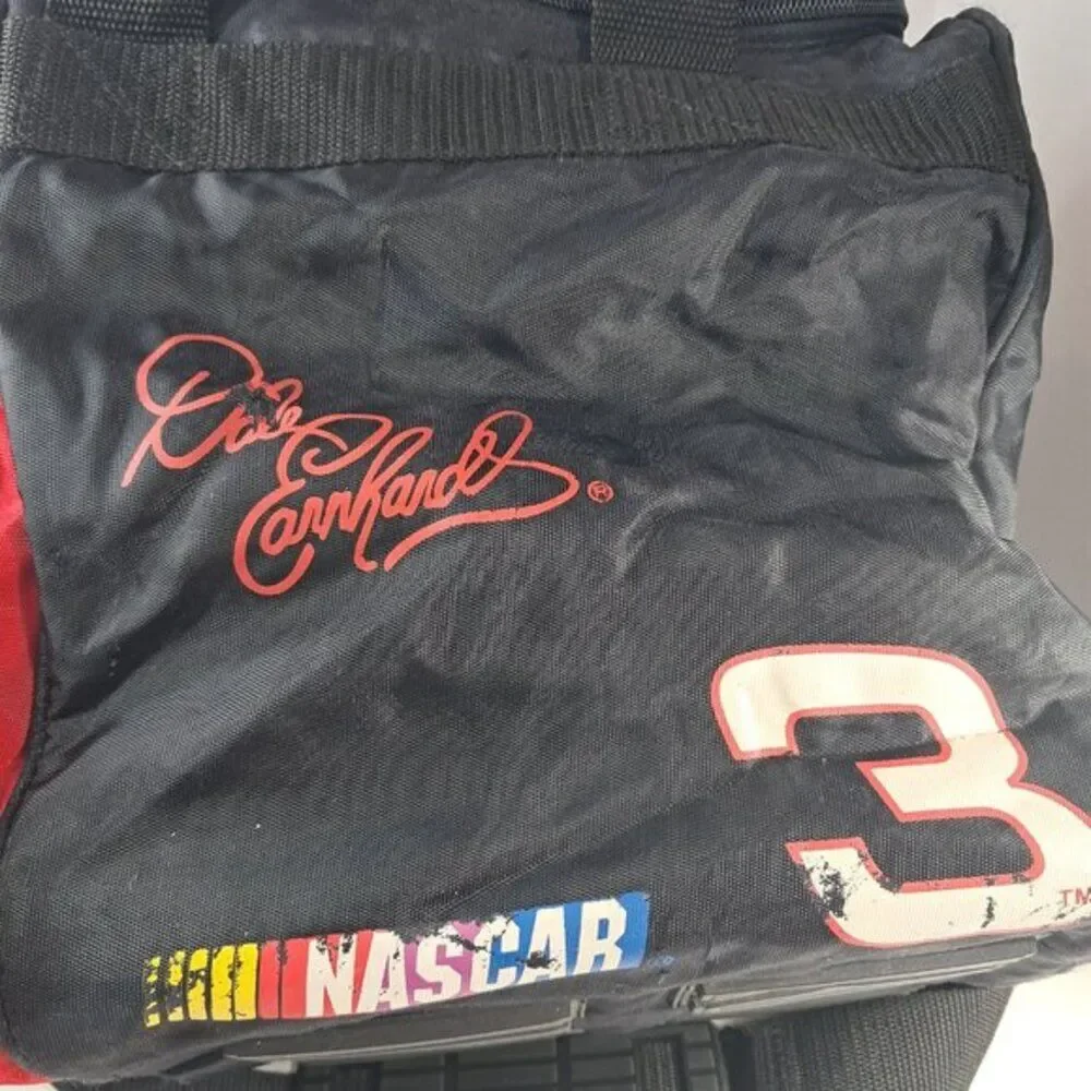 Nascar Men's Black and Red Bag